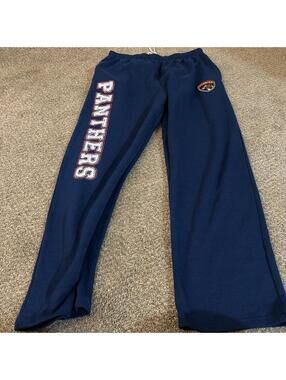 NHL Men's Navy and Blue Joggers-tracksuit